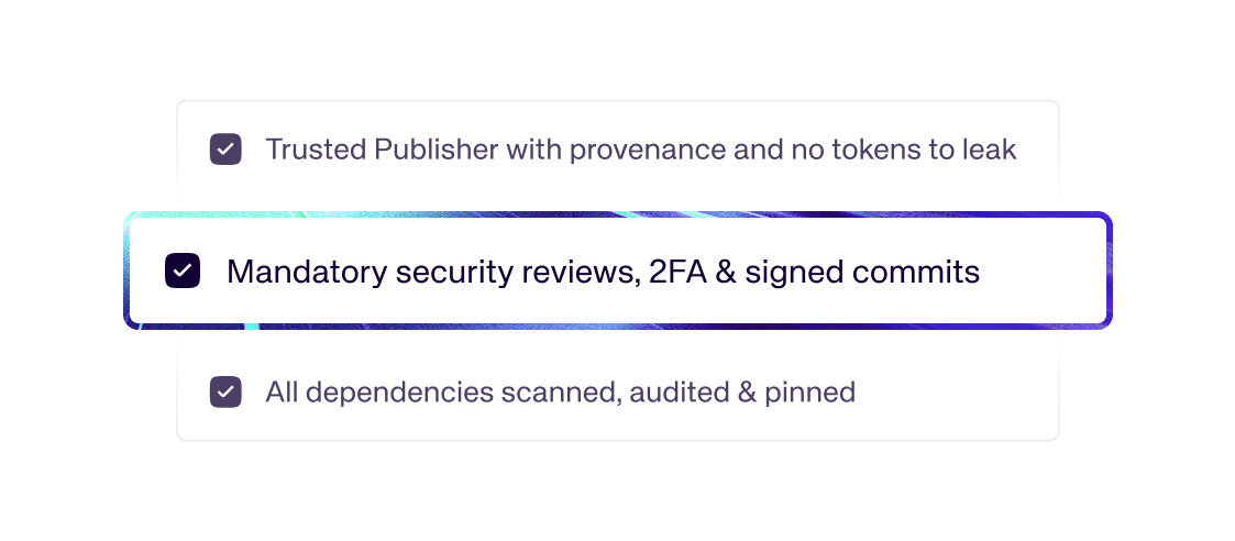 Vite+ evalúa todas las dependencias con rigurosas prácticas de seguridad